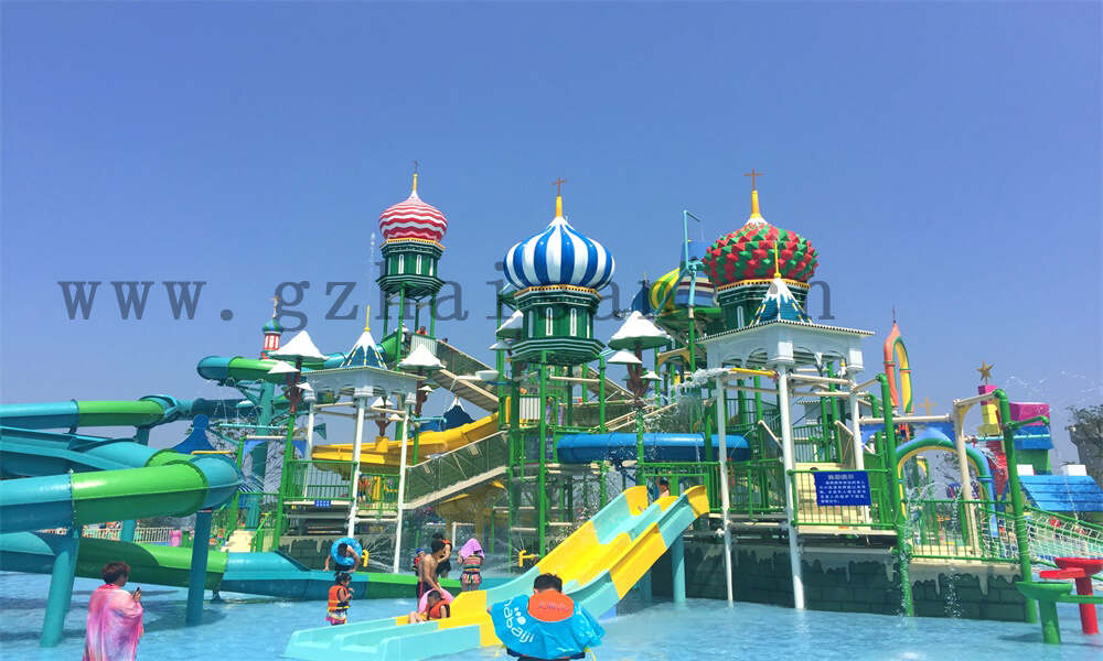 在水上乐园中,水处理系统的作用